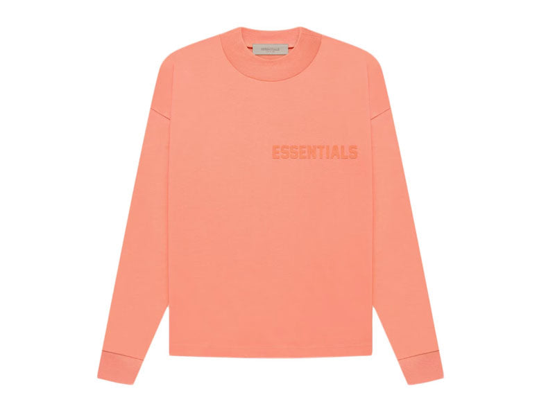 Fear of God Essentials L/S T-Shirt Coral