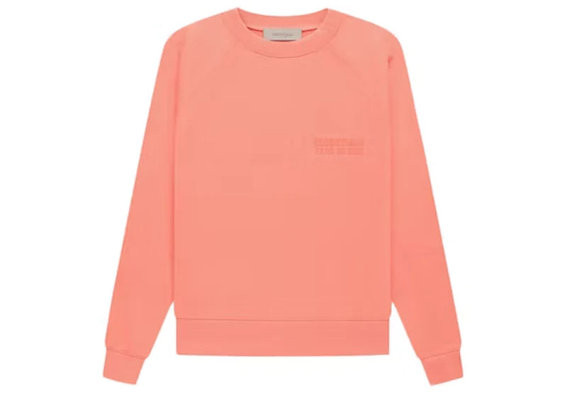 FEAR OF GOD Essentials Crewneck Coral