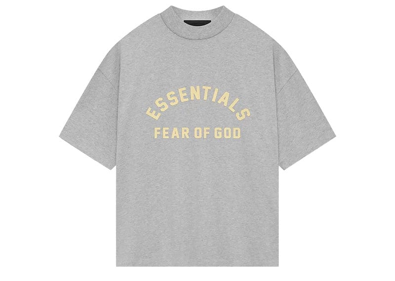 Fear of God Essentials Heavy Jersey Crewneck T-Shirt Light Heather Grey