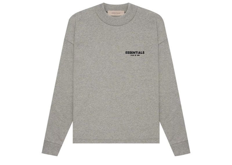 FEAR OF GOD Essentials L/S T-Shirt Dark Oatmeal