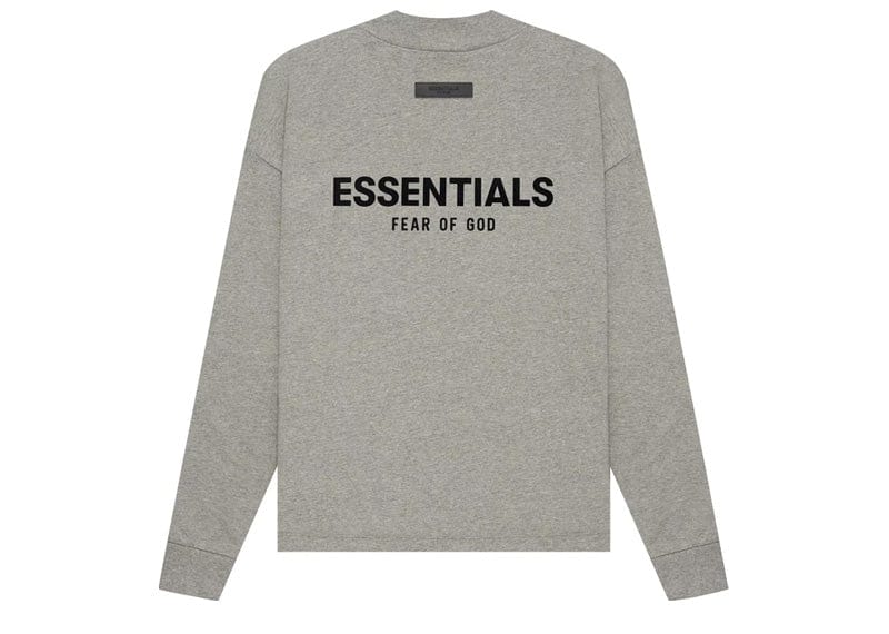 FEAR OF GOD Essentials L/S T-Shirt Dark Oatmeal