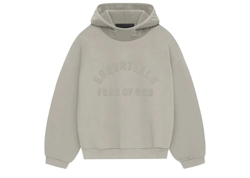 Fear of God Essentials Nylon Fleece Hoodie Seal/Seal