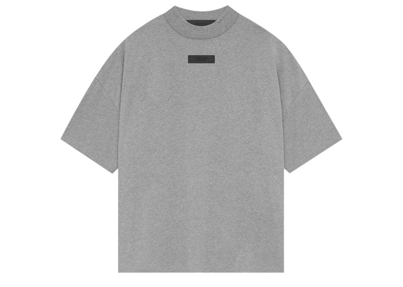 FEAR OF GOD Essentials S/S T-Shirt Dark Heather Oatmeal