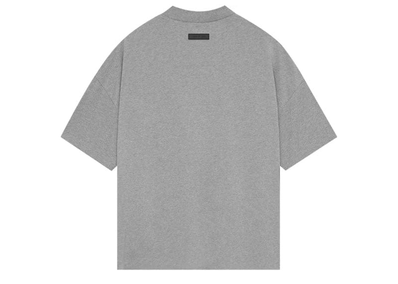 FEAR OF GOD Essentials S/S T-Shirt Dark Heather Oatmeal