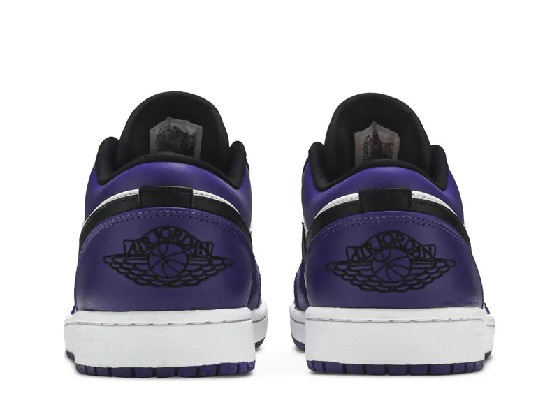 Jordan 1 Low Court Purple White