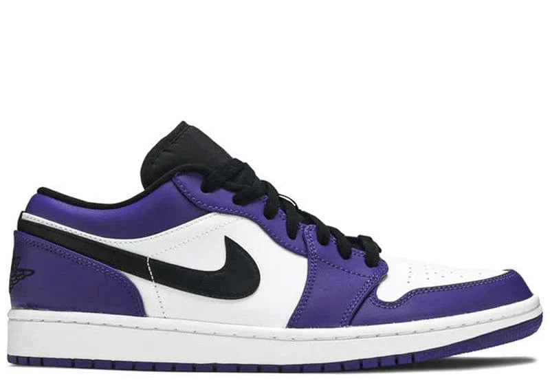 Jordan 1 Low Court Purple White