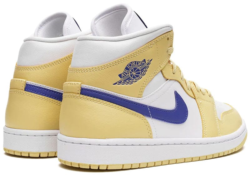 Jordan 1 Mid Lemon Wash Lapis (Women's)