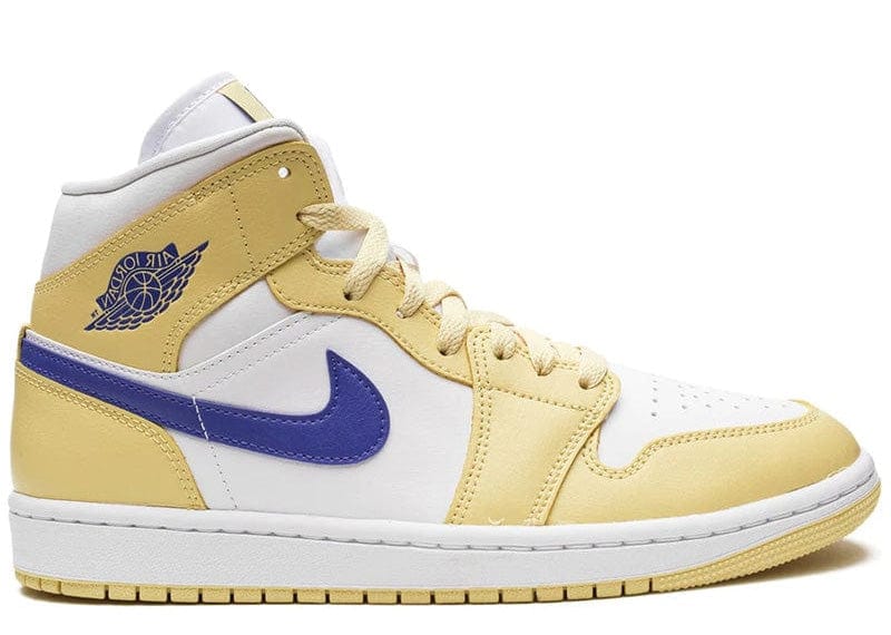 Jordan 1 Mid Lemon Wash Lapis (Women's)