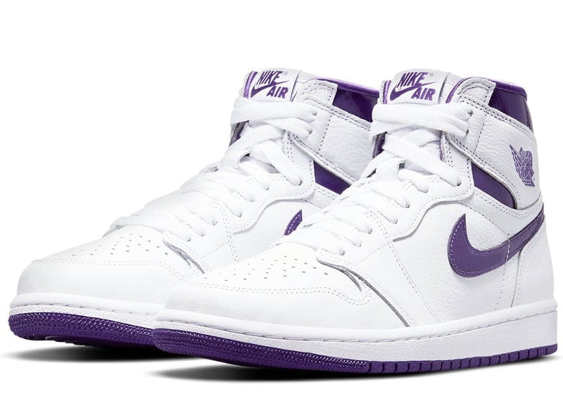 Jordan 1 Retro High Court Purple White