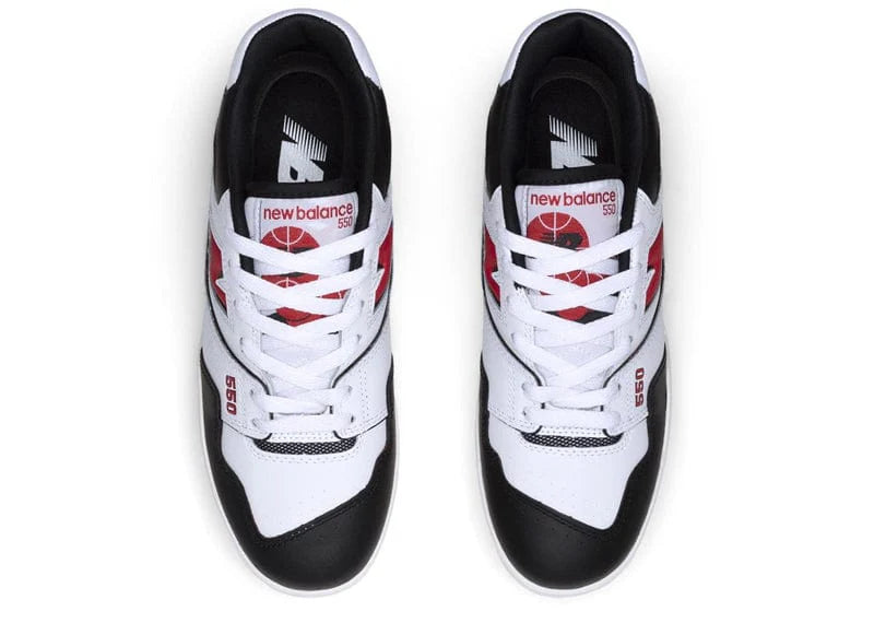 NEW BALANCE 550 White Red Black